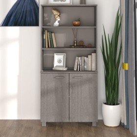 Aparador HAMAR madera de pino maciza gris claro de vidaXL, Aparadores - Ref: Foro24-3100933, Precio: 194,99 €, Descuento: %