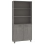 Aparador HAMAR madera de pino maciza gris claro de vidaXL, Aparadores - Ref: Foro24-3100933, Precio: 194,08 €, Descuento: %