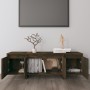 Mueble de TV madera contrachapada roble ahumado 120x30x40,5 cm de vidaXL, Muebles TV - Ref: Foro24-813050, Precio: 71,20 €, D...