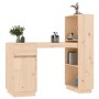 Solid pine wood desk 110x53x117 cm by vidaXL, Desks - Ref: Foro24-814509, Price: 196,99 €, Discount: %