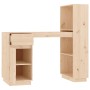 Solid pine wood desk 110x53x117 cm by vidaXL, Desks - Ref: Foro24-814509, Price: 196,99 €, Discount: %