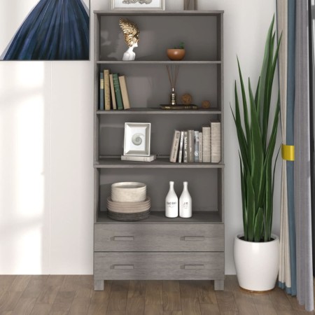 HAMAR sideboard in light gray solid pine wood by vidaXL, Sideboards - Ref: Foro24-3100937, Price: 171,20 €, Discount: %