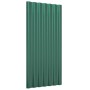 Roof panels 36 units green coated steel 80x36 cm by vidaXL, Roof tiles and roof tiles - Ref: Foro24-319138, Price: 137,95 €, ...