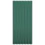 Roof panels 36 units green coated steel 80x36 cm by vidaXL, Roof tiles and roof tiles - Ref: Foro24-319138, Price: 137,95 €, ...