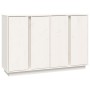 Aparador de madera maciza de pino blanco 120x35x80 cm de vidaXL, Aparadores - Ref: Foro24-814495, Precio: 170,99 €, Descuento: %