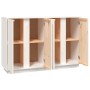 Aparador de madera maciza de pino blanco 120x35x80 cm de vidaXL, Aparadores - Ref: Foro24-814495, Precio: 170,99 €, Descuento: %