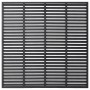 Gray WPC slat fence 180x180 cm by vidaXL, fence panels - Ref: Foro24-318107, Price: 206,60 €, Discount: %