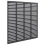 Gray WPC slat fence 180x180 cm by vidaXL, fence panels - Ref: Foro24-318107, Price: 206,60 €, Discount: %