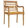 Garden dining set 7 pieces solid teak wood by vidaXL, Garden sets - Ref: Foro24-3100793, Price: 966,99 €, Discount: %