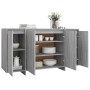 Aparador de madera de ingeniería gris Sonoma 135x41x75 cm de vidaXL, Aparadores - Ref: Foro24-813057, Precio: 141,99 €, Descu...