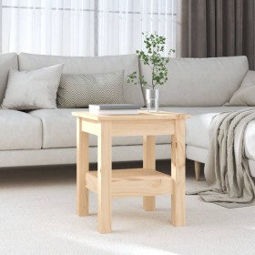 Mesa de centro de madera maciza de pino 35x35x40 cm de vidaXL, Mesas de centro - Ref: Foro24-814259, Precio: 43,99 €, Descuen...