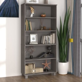 Aparador HAMAR madera de pino maciza gris claro de vidaXL, Aparadores - Ref: Foro24-3100941, Precio: 156,99 €, Descuento: %