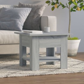 Mesa de centro madera de ingeniería gris Sonoma 55x55x42 cm de vidaXL, Mesas de centro - Ref: Foro24-813078, Precio: 36,11 €,...