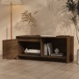 Oak brown engineered wood TV cabinet 90x35x40 cm by vidaXL, TV Furniture - Ref: Foro24-813019, Price: 51,86 €, Discount: %