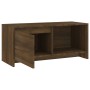 Oak brown engineered wood TV cabinet 90x35x40 cm by vidaXL, TV Furniture - Ref: Foro24-813019, Price: 51,86 €, Discount: %