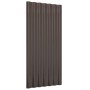 Roof panels 12 units brown coated steel 80x36 cm by vidaXL, Roof tiles and roof tiles - Ref: Foro24-319135, Price: 51,43 €, D...