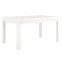 Mesa de centro de madera maciza de pino blanco 80x50x40 cm de vidaXL, Mesas de centro - Ref: Foro24-814280, Precio: 63,15 €, ...