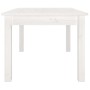 Mesa de centro de madera maciza de pino blanco 80x50x40 cm de vidaXL, Mesas de centro - Ref: Foro24-814280, Precio: 63,15 €, ...