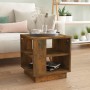 Engineered wood smoked oak coffee table 40x40x43 cm by vidaXL, Coffee table - Ref: Foro24-813089, Price: 32,20 €, Discount: %