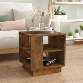 Engineered wood smoked oak coffee table 40x40x43 cm by vidaXL, Coffee table - Ref: Foro24-813089, Price: 32,17 €, Discount: %