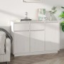 Sideboard aus massivem weißem Kiefernholz, 110 x 34 x 75 cm von vidaXL, Sideboards - Ref: Foro24-814330, Preis: 185,43 €, Rab...