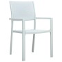 9-piece white garden dining set by vidaXL, Garden sets - Ref: Foro24-3099262, Price: 619,99 €, Discount: %