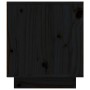 Mueble de TV madera maciza de pino negro 110x35x40,5 cm de vidaXL, Muebles TV - Ref: Foro24-814478, Precio: 92,58 €, Descuent...