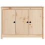 Aparador de madera maciza de pino 110x35x74 cm de vidaXL, Aparadores - Ref: Foro24-814559, Precio: 160,36 €, Descuento: %