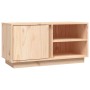 TV-Schrank aus massivem Kiefernholz, 80 x 35 x 40,5 cm von vidaXL, TV-Möbel - Ref: Foro24-814464, Preis: 65,38 €, Rabatt: %