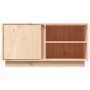 Mueble de TV de madera maciza de pino 80x35x40,5 cm de vidaXL, Muebles TV - Ref: Foro24-814464, Precio: 65,38 €, Descuento: %