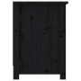 Mueble de TV de madera maciza de pino negro 103x36,5x52 cm de vidaXL, Muebles TV - Ref: Foro24-814593, Precio: 93,57 €, Descu...