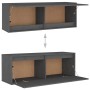 TV furniture 5 pieces solid gray pine wood by vidaXL, TV Furniture - Ref: Foro24-3100216, Price: 212,99 €, Discount: %