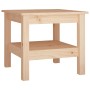 Mesa de centro de madera maciza de pino 45x45x40 cm de vidaXL, Mesas de centro - Ref: Foro24-814264, Precio: 54,16 €, Descuen...