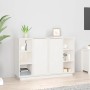 Sideboard aus massivem weißem Kiefernholz, 120 x 35 x 80 cm von vidaXL, Sideboards - Ref: Foro24-814500, Preis: 186,45 €, Rab...