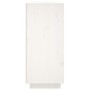 Aparador de madera maciza de pino blanco 120x35x80 cm de vidaXL, Aparadores - Ref: Foro24-814500, Precio: 186,45 €, Descuento: %