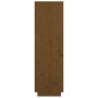 Aparador alto de madera maciza de pino marrón miel 74x35x117 cm de vidaXL, Aparadores - Ref: Foro24-814367, Precio: 81,23 €, ...