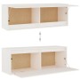 TV furniture 5 pieces solid white pine wood by vidaXL, TV Furniture - Ref: Foro24-3100245, Price: 267,29 €, Discount: %