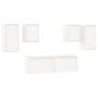 Muebles para TV 6 piezas madera maciza de pino blanco de vidaXL, Muebles TV - Ref: Foro24-3100240, Precio: 209,45 €, Descuent...