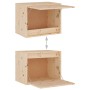 TV furniture set, 3 pieces made of solid pine wood by vidaXL, TV Furniture - Ref: Foro24-3100124, Price: 98,30 €, Discount: %