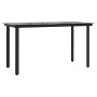 Juego de comedor para jardín 7 piezas ratán PVC negro de vidaXL, Conjuntos de jardín - Ref: Foro24-3099213, Precio: 532,00 €,...