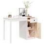 Solid white pine wood desk 100x50x75 cm by vidaXL, Desks - Ref: Foro24-814630, Price: 137,81 €, Discount: %