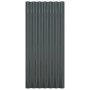 Roof panels 36 units anthracite gray coated steel 80x36 cm by vidaXL, Roof tiles and roof tiles - Ref: Foro24-319141, Price: ...