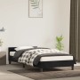 Bed frame with black velvet headboard 100x200 cm by vidaXL, Beds and slatted bases - Ref: Foro24-347557, Price: 88,56 €, Disc...