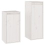 TV furniture 2 pieces solid white pine wood by vidaXL, TV Furniture - Ref: Foro24-3100155, Price: 94,96 €, Discount: %