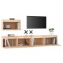 TV-Möbel 3 Stück aus massivem Kiefernholz von vidaXL, TV-Möbel - Ref: Foro24-3100274, Preis: 176,79 €, Rabatt: %