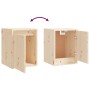 TV furniture set, 5 pieces made of solid pine wood by vidaXL, TV Furniture - Ref: Foro24-3100269, Price: 206,76 €, Discount: %