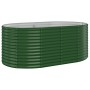 Steel powder-coated green planter bed 175x100x68 cm by vidaXL, Pots and planters - Ref: Foro24-319058, Price: 89,41 €, Discou...