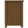 Mueble de TV madera maciza de pino marrón miel 103x36,5x52 cm de vidaXL, Muebles TV - Ref: Foro24-814577, Precio: 74,12 €, De...