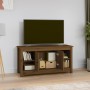 TV cabinet solid honey brown pine wood 103x36.5x52 cm by vidaXL, TV Furniture - Ref: Foro24-814577, Price: 74,12 €, Discount: %