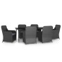 7-piece garden dining set with black cushions by vidaXL, Garden sets - Ref: Foro24-3099545, Price: 1,00 €, Discount: %